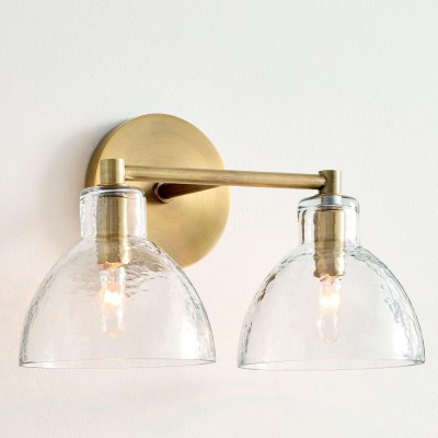 Keen Farmhouse Cooper Recycled Glass Dome Sconce Keen Farmhouse Cooper Recycled Glass Dome Sconce