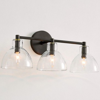 Keen Farmhouse Cooper Recycled Glass Dome Sconce Keen Farmhouse Cooper Recycled Glass Dome Sconce