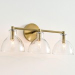 Keen Farmhouse Cooper Recycled Glass Dome Sconce