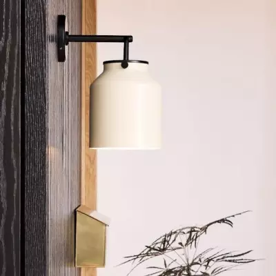 Drilon Nordic Minimalist Morandi Matte Metal Wall Sconce