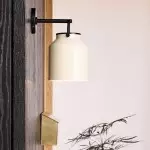 Drilon Nordic Minimalist Morandi Matte Metal Wall Sconce