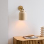 Drilon Nordic Minimalist Morandi Matte Metal Wall Sconce
