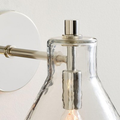 Oren Farmhouse Conical Glass Wall Sconce Oren Farmhouse Conical Glass Wall Sconce