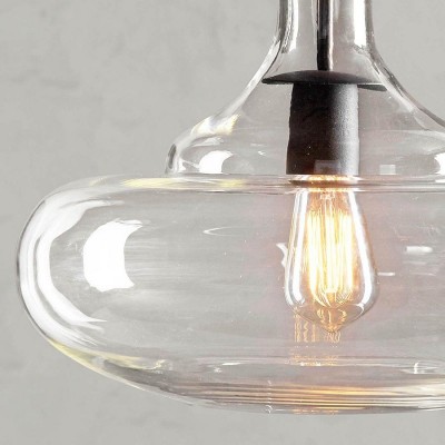 Pheonix Industrial Gourd Glass Pendant Light Pheonix Industrial Gourd Glass Pendant Light