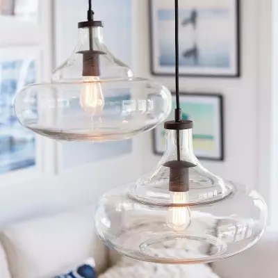 Pheonix Industrial Gourd Glass Pendant Light Pheonix Industrial Gourd Glass Pendant Light