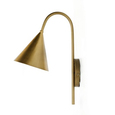 Maelle Vintage Industrial Metal Cone Sconce Maelle Vintage Industrial Metal Cone Sconce