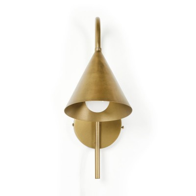 Maelle Vintage Industrial Metal Cone Sconce Maelle Vintage Industrial Metal Cone Sconce