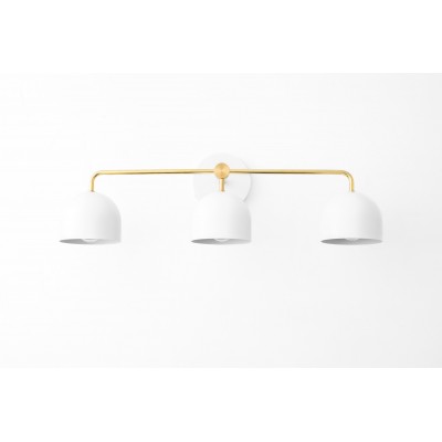 Astair Nordic Metal Multicolored Vanity Sconce Astair Nordic Metal Multicolored Vanity Sconce