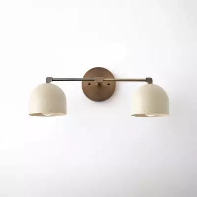 Astair Nordic Metal Deep Ball Vanity Wall Sconce Astair Nordic Metal Deep Ball Vanity Wall Sconce