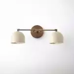 Astair Nordic Metal Deep Ball Vanity Wall Sconce