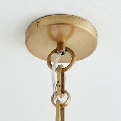 Oona Farmhouse Gold Glass Globe Pendant Light Oona Farmhouse Gold Glass Globe Pendant Light