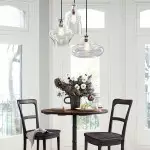 Neria Modern 3-Light Cluster Glass Pendant Light