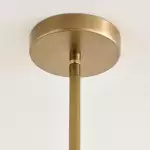Kaelin Rustic Metal Dome Pendant Light