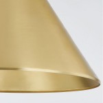 Jules Retro Metal Cone Pendant Light