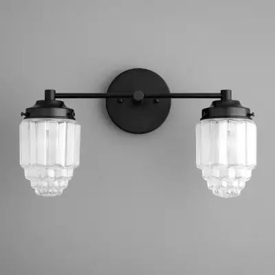 Tahlia Rutic Art Deco Multi Layer Glass Sconce Tahlia Rutic Art Deco Multi Layer Glass Sconce