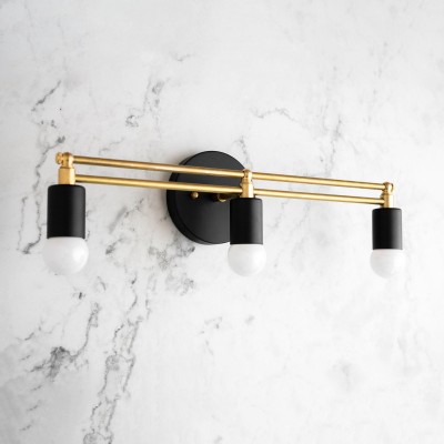 Umbra Minimalist 3-Light Metal Sconce Umbra Minimalist 3-Light Metal Sconce