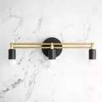 Umbra Minimalist 3-Light Metal Sconce