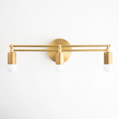 Umbra Minimalist 3-Light Metal Sconce Umbra Minimalist 3-Light Metal Sconce