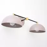 Waverly Nordic Macaron Dome Metal Wall Sconce