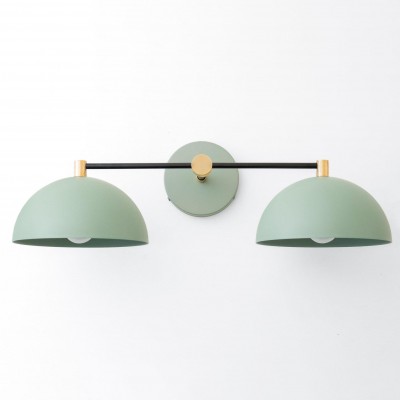 Waverly Nordic Macaron Dome Metal Wall Sconce Waverly Nordic Macaron Dome Metal Wall Sconce