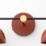 Waverly Nordic Macaron Dome Metal Wall Sconce