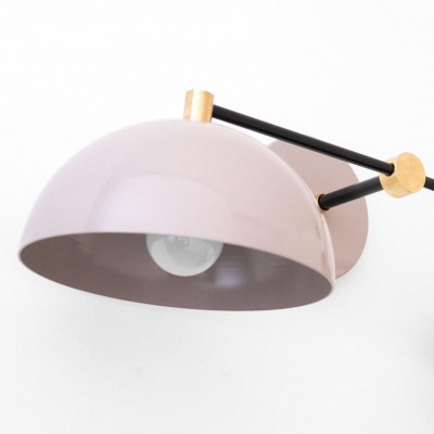Waverly Nordic Macaron Dome Metal Wall Sconce Waverly Nordic Macaron Dome Metal Wall Sconce