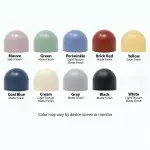 Waverly Nordic Macaron Dome Metal Wall Sconce