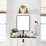 Kaelen Retro Cooper Cone Sconce Light Kaelen Retro Cooper Cone Sconce Light