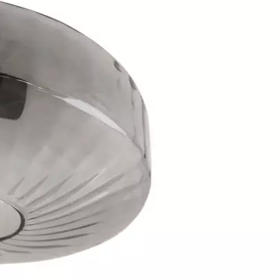 Ember Vintage Multi Color Water Ripple Glass Ceiling Light Ember Vintage Multi Color Water Ripple Glass Ceiling Light