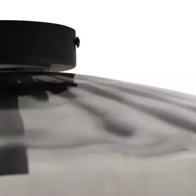 Ember Vintage Multi Color Water Ripple Glass Ceiling Light Ember Vintage Multi Color Water Ripple Glass Ceiling Light