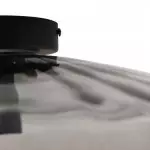 Ember Vintage Multi Color Water Ripple Glass Ceiling Light