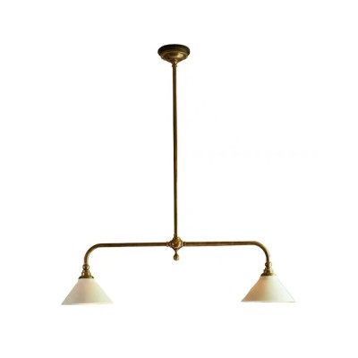 Foxx Retro Conical Porcelain Pendant Light