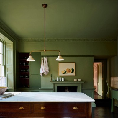 Foxx Retro Conical Porcelain Pendant Light