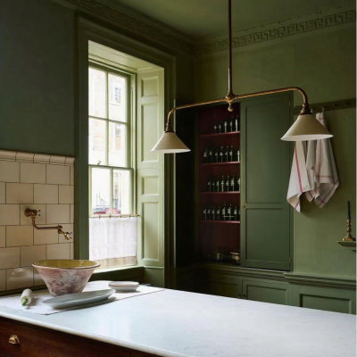 Foxx Retro Conical Porcelain Pendant Light