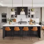 Poppy Farmhouse Ribbed Glass Dome Pendant Light Poppy Farmhouse Ribbed Glass Dome Pendant Light