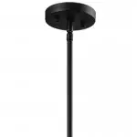 Iker Industrial Black 5-Light Metal Drum Chandelier Iker Industrial Black 5-Light Metal Drum Chandelier