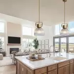 Poppy Farmhouse Ribbed Glass Dome Pendant Light Poppy Farmhouse Ribbed Glass Dome Pendant Light