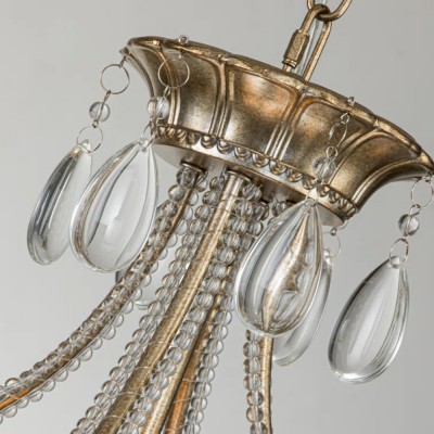 Neve Luxury French Antique Crystal Drum Chandelier Neve Luxury French Antique Crystal Drum Chandelier