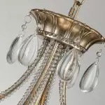 Neve Luxury French Antique Crystal Drum Chandelier