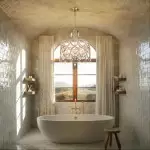 Neve Luxury French Antique Crystal Drum Chandelier