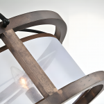 Aelric Farmhouse 5-Light Metal Frame Drum Chandelier Aelric Farmhouse 5-Light Metal Frame Drum Chandelier