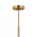 Caedyn Modern 12-Light Polished Brass Sputnik Chandelier Caedyn Modern 12-Light Polished Brass Sputnik Chandelier