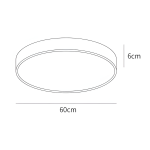 Blayze Rustic LED Wooden Geometric Ceiling Light