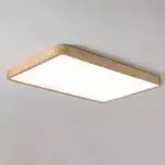 Blayze Rustic LED Wooden Geometric Ceiling Light