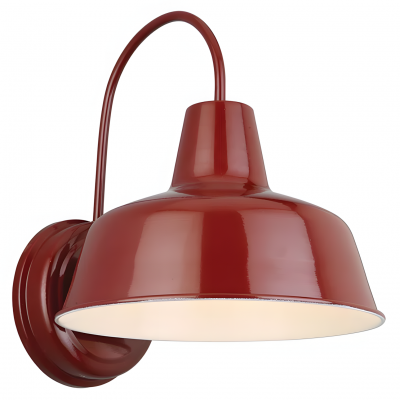 Anders Industrial Metal Dome Wall Sconce Anders Industrial Metal Dome Wall Sconce