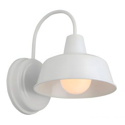 Anders Industrial Metal Dome Wall Sconce Anders Industrial Metal Dome Wall Sconce