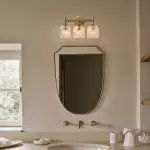 Alain Cooper Ribbed Glass Wall Sconce Alain Cooper Ribbed Glass Wall Sconce