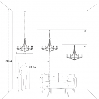 Adele Farmhouse Black Metal Wagon Wheel Chandelier