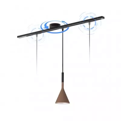 Byronn 360 Degree Rotation Ceiling Rail For Light Byronn 360 Degree Rotation Ceiling Rail For Light