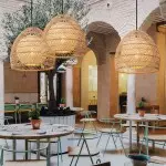 Clioan Bohemian Woven Rattan Pendant Light Clioan Bohemian Woven Rattan Pendant Light